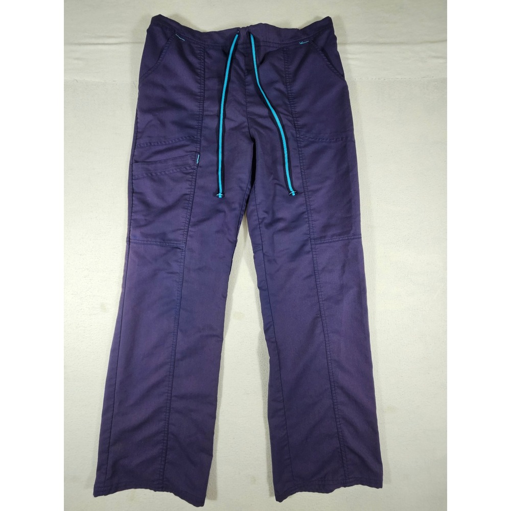 Scrubstar Indigo Blue Drawstring Scrub Pants Women Small SSL07007B